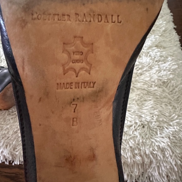 Loeffler Randall Lace Up Mesh Ankle Boot - Size 7 - Picture 10 of 14